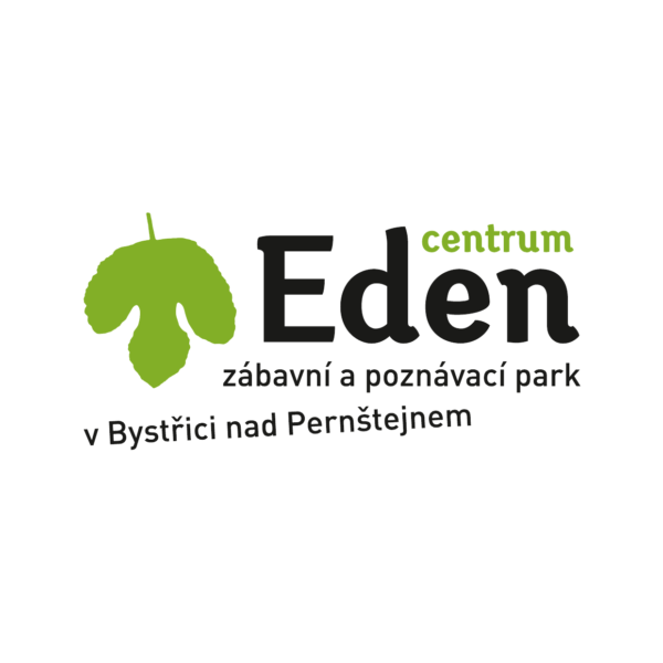 logo centra Eden s popiskou bez pozadí
